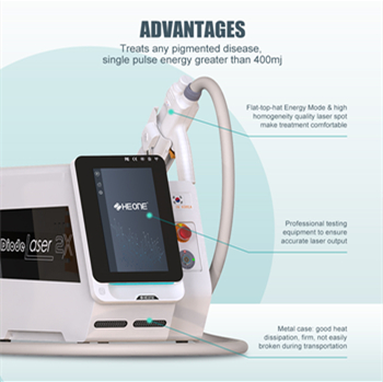Portable Q-switched Nd:Yag laser Honeycomb laser Tattoo removal pigment removal machine