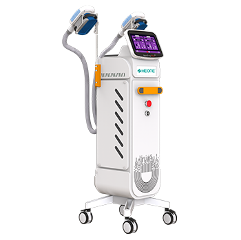 Cryolipolysis weight loss machine with double removable handle